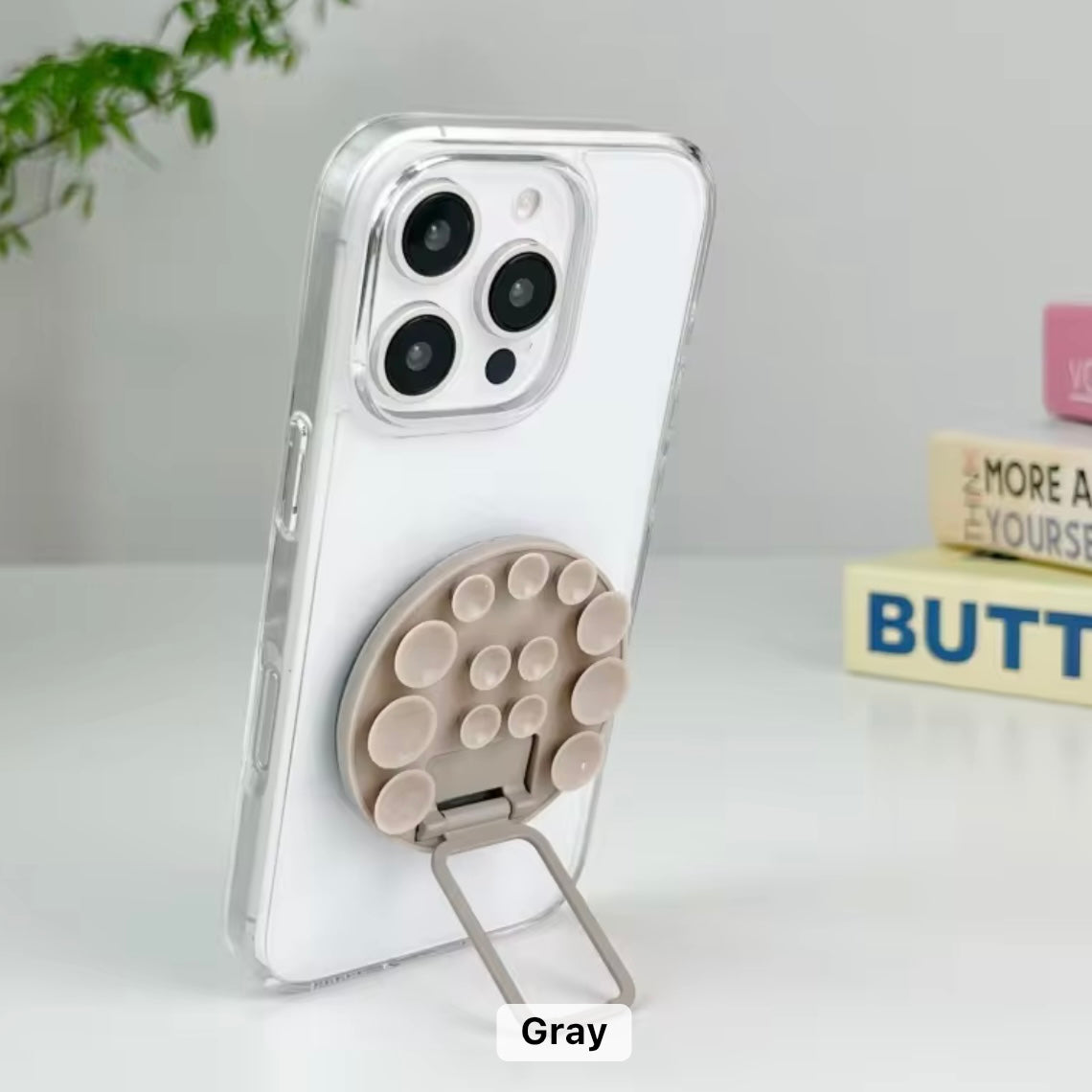 Round Stickr Phone Stand